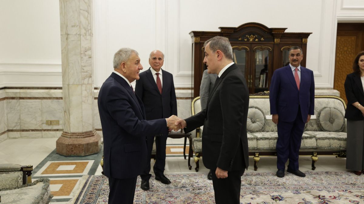 İraq Prezidenti Ceyhun Bayramovu qəbul edib
