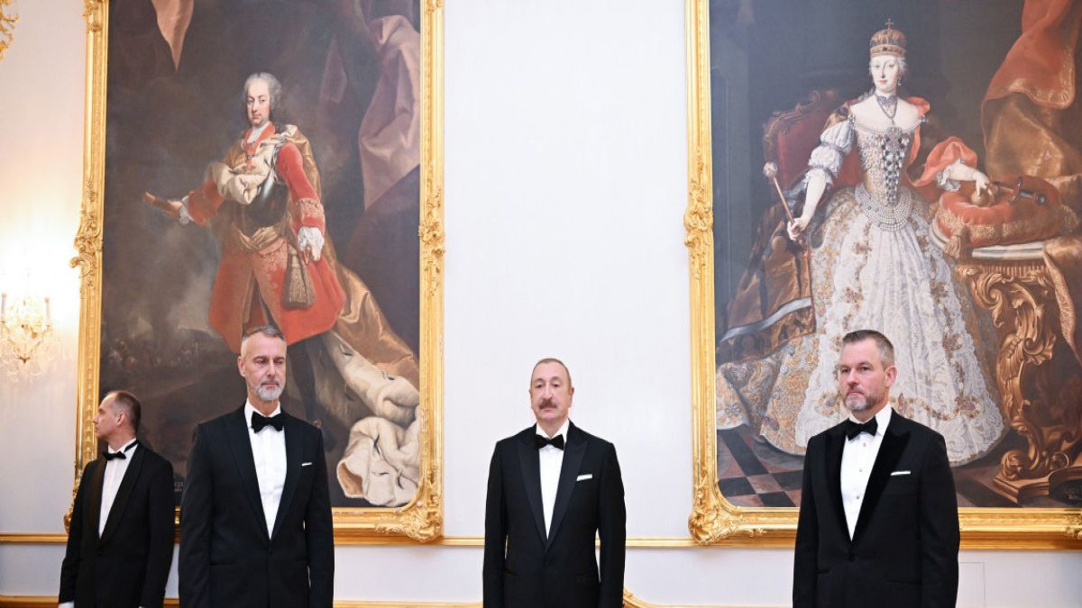 Bratislavada Prezident İlham Əliyevin şərəfinə rəsmi ziyafət verilib