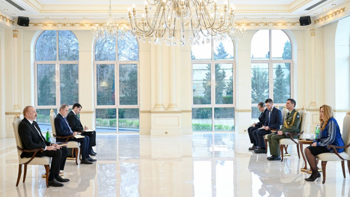 Prezident İlham Əliyev Yunanıstanın yeni səfirinin etimadnaməsini qəbul edib