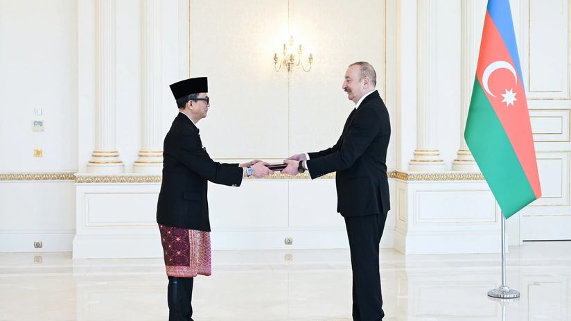 Prezident İndoneziyanın Azərbaycanda yeni təyin olunmuş səfirinin etimadnaməsini qəbul edib