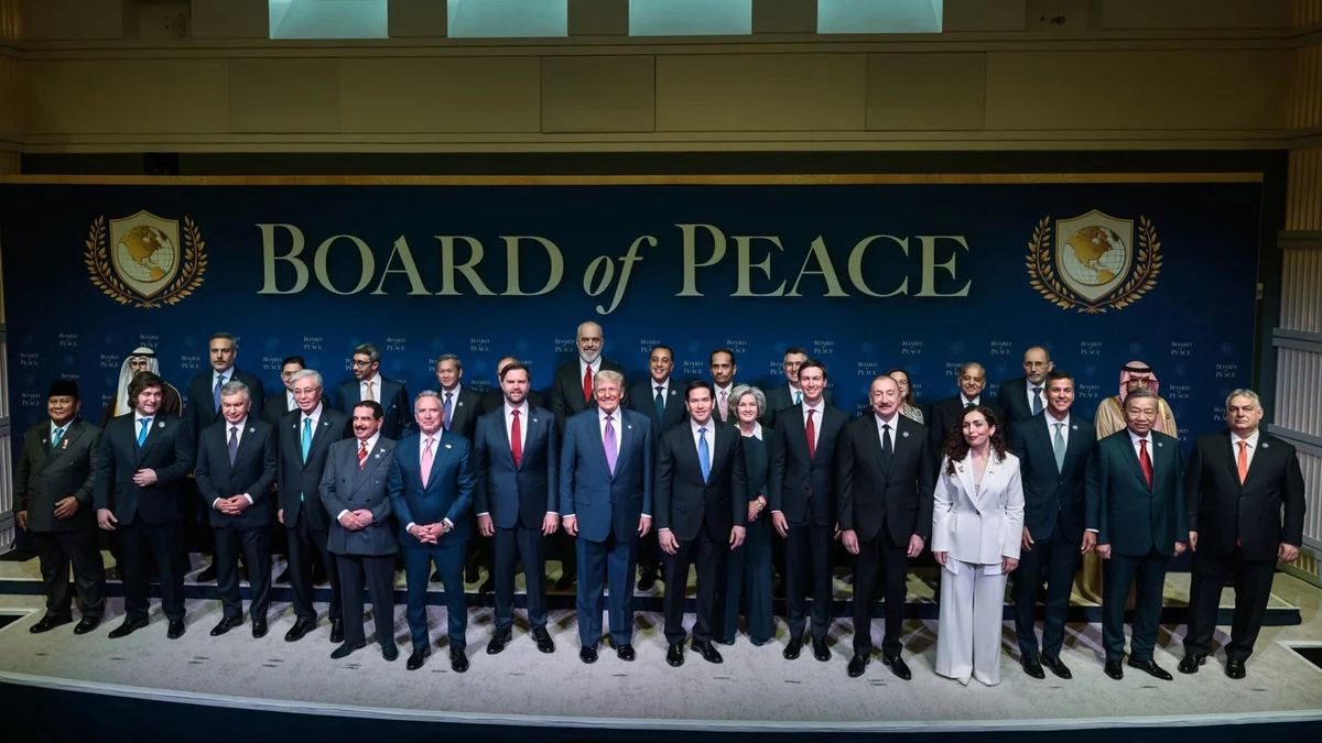 Prezident İlham Əliyev Vaşinqtonda "Sülh Şurası"nın ilk iclasında iştirak edib