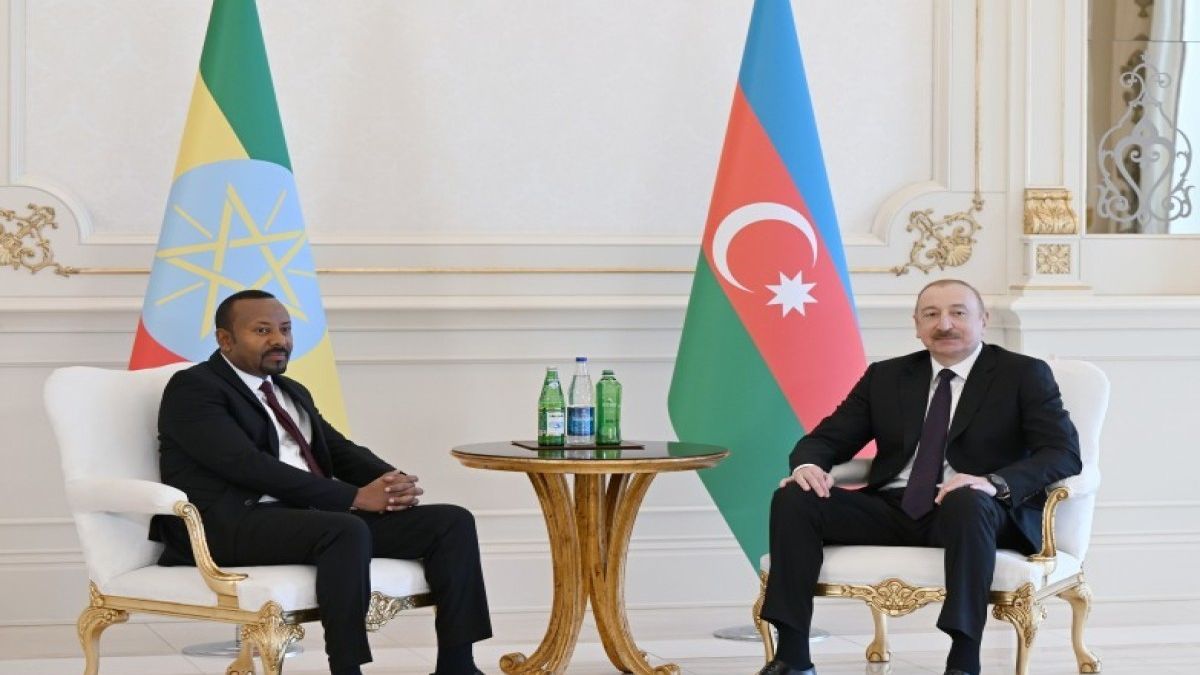 Prezident İlham Əliyevin Efiopiyanın Baş naziri ilə təkbətək görüşü olub 