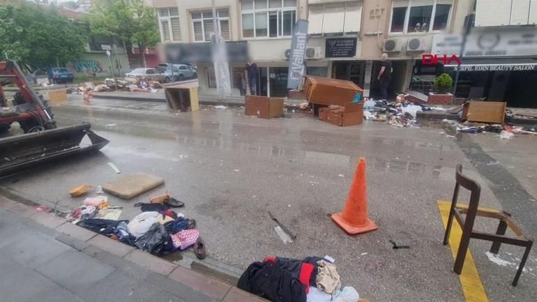 Bakıda qızı atasın əşyaları ilə küçəyə atıb evi satdı! 